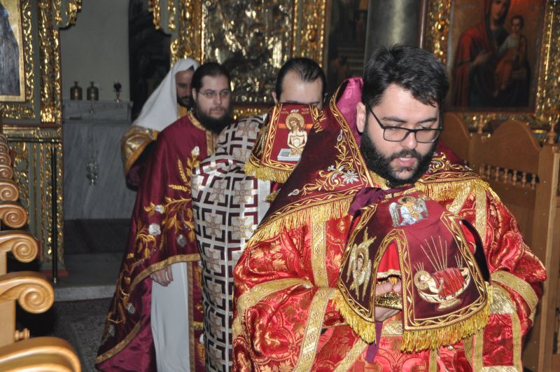 Χειροτονία διακόνου στή Μητρόπολή μας